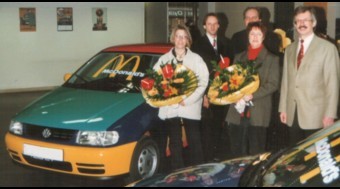McDonalds vehicle